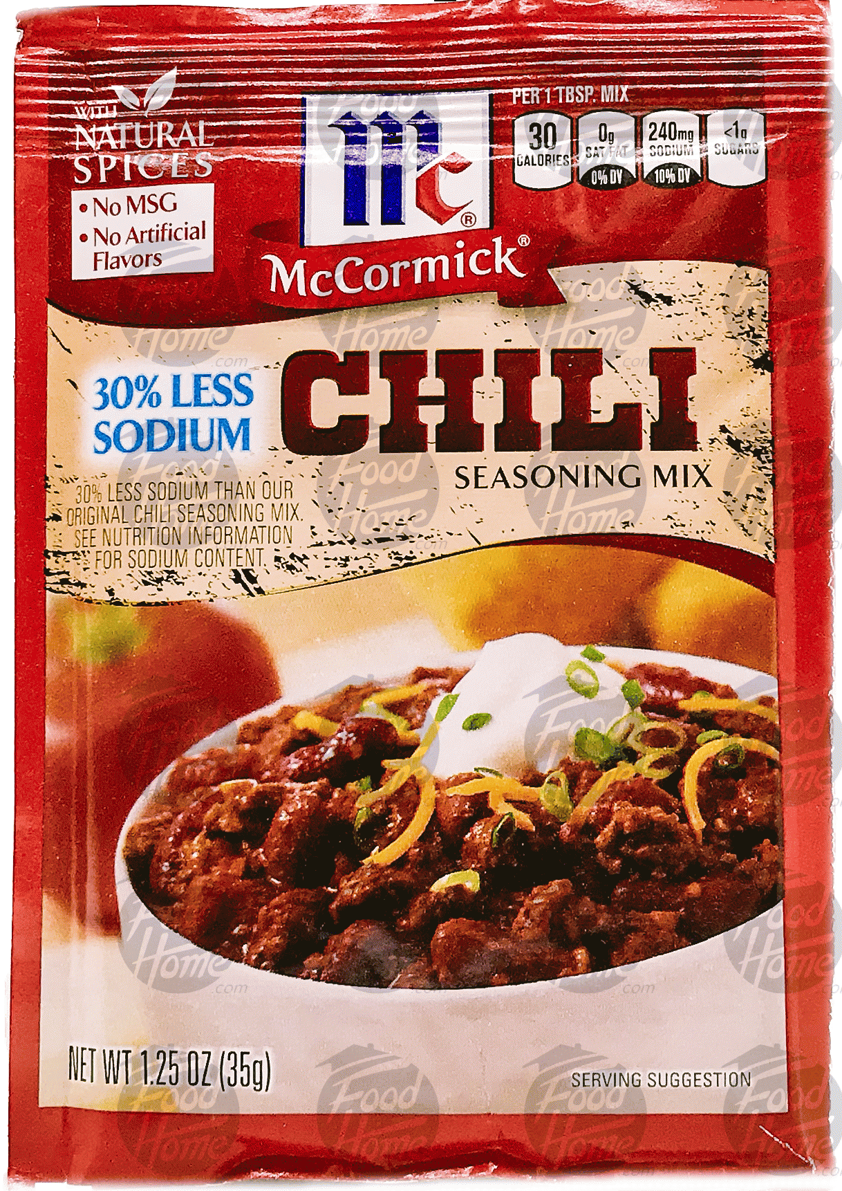 McCormick Seasoning Mix 30% Less Sodium, Chili Full-Size Picture